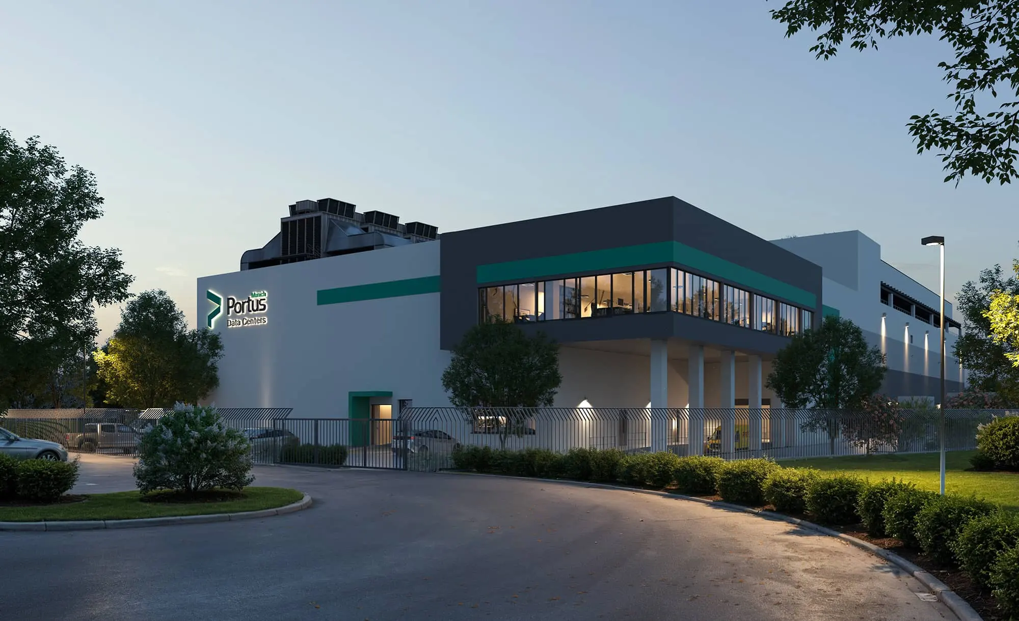 Portus Datacentrum, Kirchheim bei München — Projektansicht